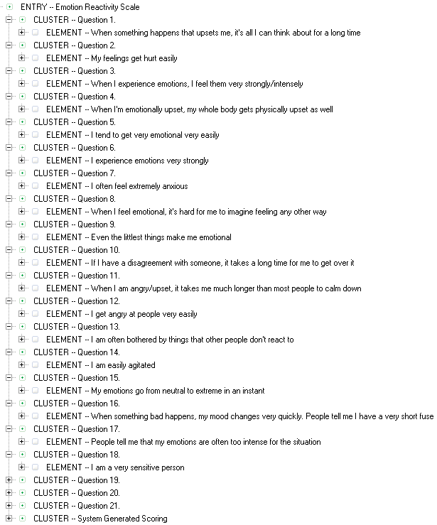 Emotion Reactivity Scale - Knowledgebase - Medical-Objects Knowledgebase