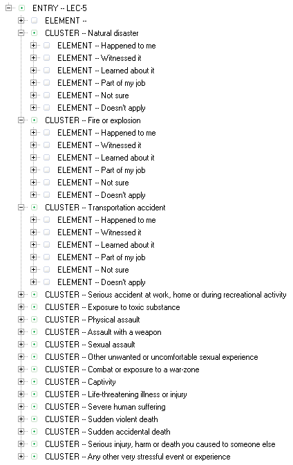 Life Events Checklist For DSM 5 LEC 5 Knowledgebase Medical life-events-checklist-for-dsm-5-lec-5-knowledgebase-medical