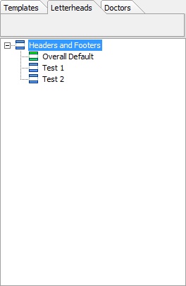 particular template